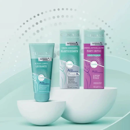 Clinians Intensiv-Anti-Cellulite-Creme für Problemzonen – Bauch, Gesäß und Oberschenkel – 150 ml