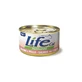 Life Petcare Life Cat Natural cu somon și pui – hrană completă pentru pisici, 85 g