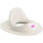 Réducteur de siège de WC Okbaby Ergo pour enfants, blanc, résistant aux éclaboussures, compact, léger, 32 x 14 x 38
