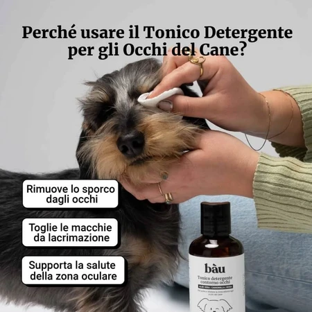 Bau Cosmetics – tonik oczyszczający do oczu psów, 150 ml: ceny i cechy