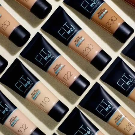Maybelline Fit Me Matte & Poreless - Fond de teint liquide - N° 112 Soft Beige