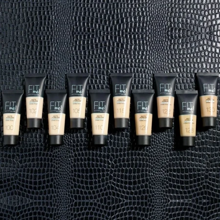 Maybelline Fit Me Matte & Poreless - Fond de teint liquide - N° 112 Soft Beige