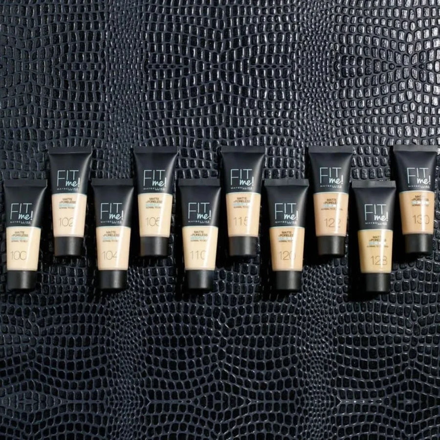 Maybelline Fit Me Matte & Poreless - Fond de teint liquide - N° 112 Soft Beige