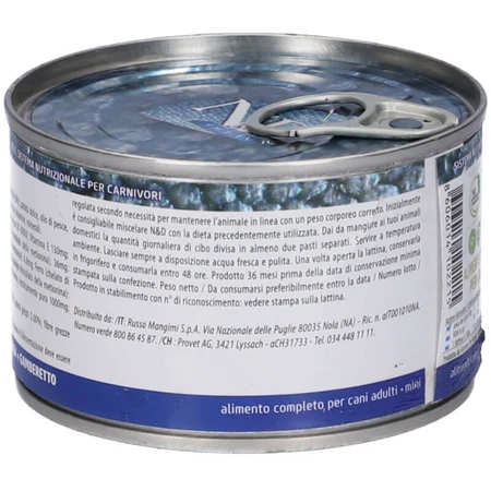 Farmina N&amp;d Ocean Adult Mini Herring and Shrimp - Complete Food for Small Adult Dogs, 140 g