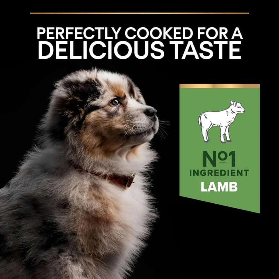 Purina Pro Plan Sensitive Digestion Lamm – Alleinfuttermittel für mittelgroße Welpen, 3 kg