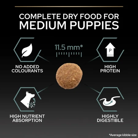Purina Pro Plan Sensitive Digestion Lamm – Alleinfuttermittel für mittelgroße Welpen, 3 kg