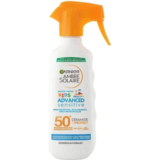 Garnier Ambre Solaire Advanced Sensitive Kids Ceramide Protect SPF 50+ - Spray solar 270 ml