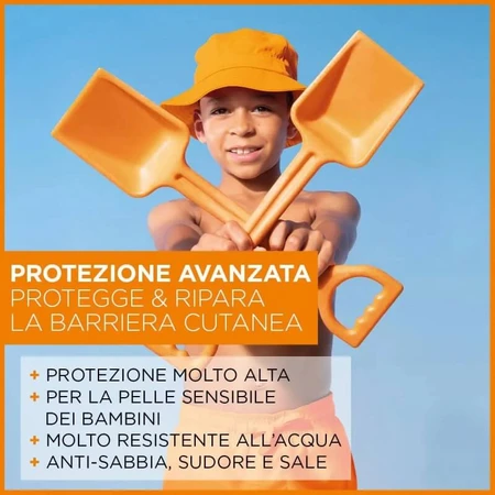 Garnier Ambre Solaire Advanced Sensitive Kids Ceramide Protect SPF 50+ - Spray solar 270 ml