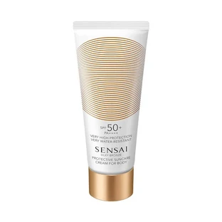 Kanebo Sensai Silky Bronze waterbestendige zonnebrandcrème voor het lichaam met SPF 50+, zeer hoge bescherming, 150 ml