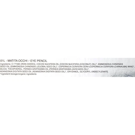 Purobio Long Lasting – Langhaftender Augenstift Nr. 001L Schwarz