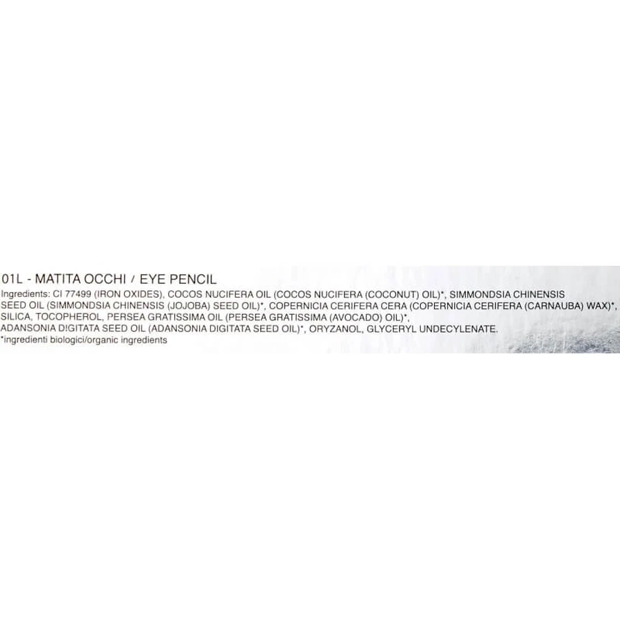 Purobio Long Lasting – Langhaftender Augenstift Nr. 001L Schwarz