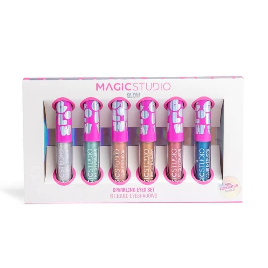 Magic Studio 6 Shimmering Liquid Eyeshadows