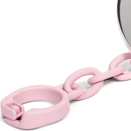 Colgador para chupete Suavinex rosa estilo joya