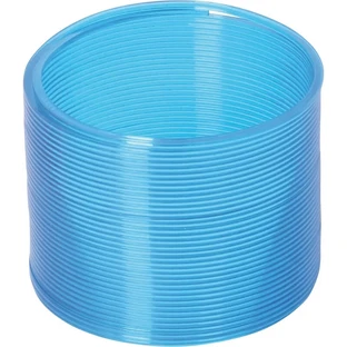 Neon Pink Spiral Plastic Spring