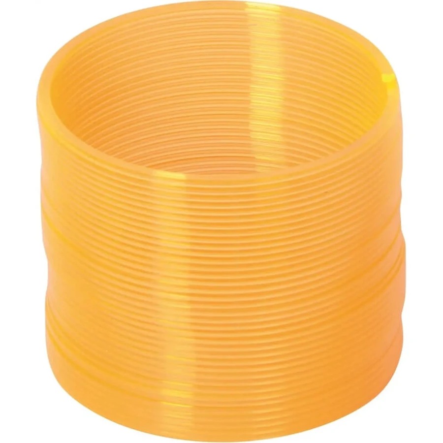 Neon Pink Spiral Plastic Spring