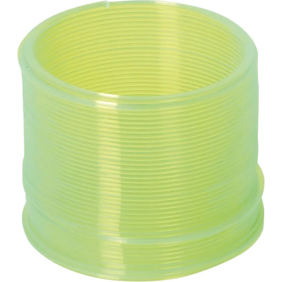 Neon Pink Spiral Plastic Spring