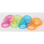 Neon Pink Spiral Plastic Spring