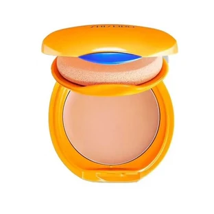 Shiseido Gesichtssonnencreme LSF 10, Bräunungspuder-Foundation, geringer Schutz – Natural