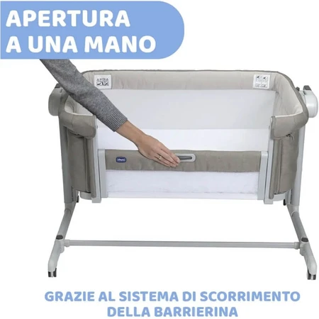 Chicco next2me magic evo - Desert Taupe Co-Sleeping Crib