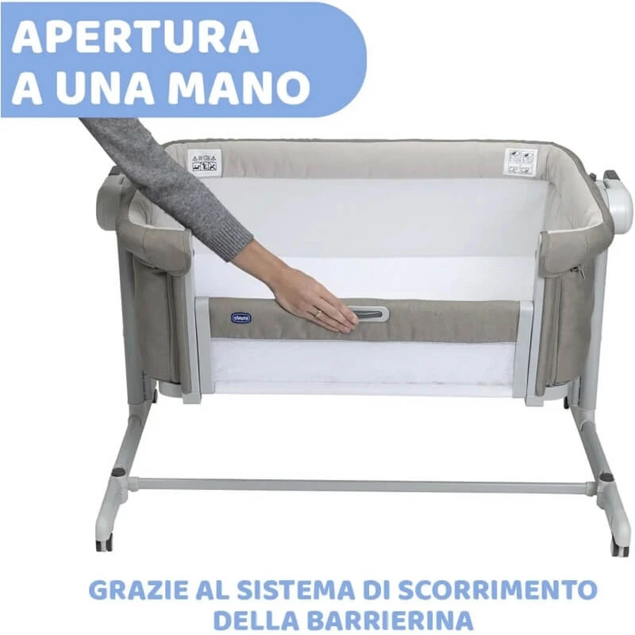 Chicco next2me magic evo - Desert Taupe Co-Sleeping Crib