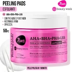 Discos exfoliantes «7days AHA + BHA + PHA + LHA Miracle Refining Pads» - 50 discos exfoliantes