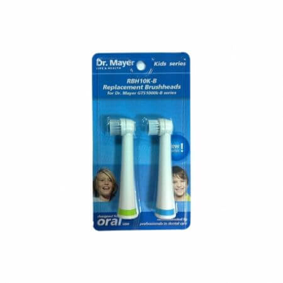 Buy Baby electric toothbrush refills GTS1000K Blue, 2 pieces, Dr. Mayer Baby electric toothbrush refills GTS1000K Blue, 2 pieces, Dr. Mayer