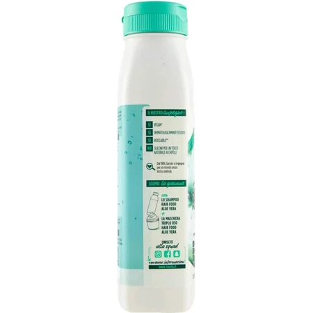 Fructis Hair Food - Acondicionador hidratante con aloe vera, 350 ml