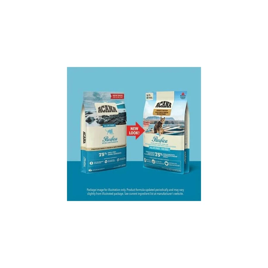 Acana Pacifica mit Fisch – Alleinfuttermittel für ausgewachsene Katzen, 1,8 kg