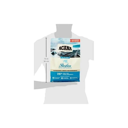Acana Pacifica mit Fisch – Alleinfuttermittel für ausgewachsene Katzen, 1,8 kg