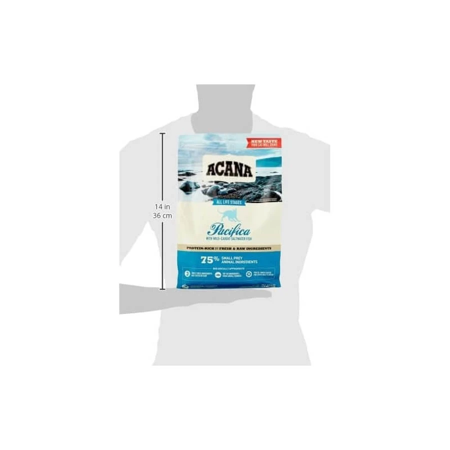 Acana Pacifica mit Fisch – Alleinfuttermittel für ausgewachsene Katzen, 1,8 kg