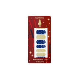 Feuilles décoratives pour ongles Catrice « Magic Christmas Story » - 24 autocollants pour ongles