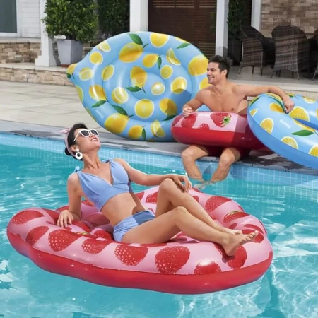 Colchón hinchable con aroma a frambuesa de Bestway