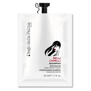 Diego dalla Palma Belli Capelli - Shampooing fortifiant pour des cheveux forts, volumineux et brillants, 50 ml