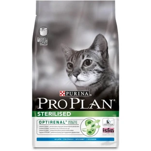 Purina Pro Plan Sterilized Rabbit - Alimento completo para gatos adultos o esterilizados, 400 g