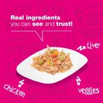 Natural Code 15 pui, legume și ficat – hrană completă pentru pisici adulte, 85 g