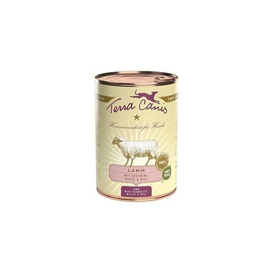 Terra Canis Classic Agneau - Aliment humide complet pour chiens adultes de poids normal, 400 g