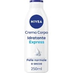 Nivea 72-Stunden-Express-Feuchtigkeitscreme – Creme für normale und trockene Haut, 250 ml