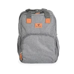 Cangaroo Liana – 2-in-1-Rucksack/Tasche mit Wickelauflage und tragbarem Babybett, grau