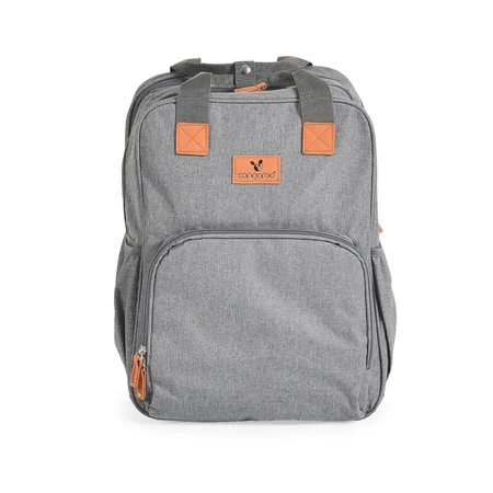 Cangaroo Liana – 2-in-1-Rucksack/Tasche mit Wickelauflage und tragbarem Babybett, grau