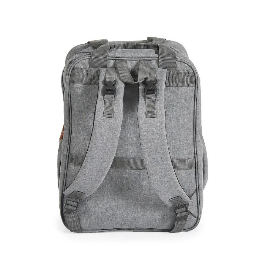 Cangaroo Liana – 2-in-1-Rucksack/Tasche mit Wickelauflage und tragbarem Babybett, grau