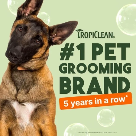Tropiclean Opti-neem - Soothing Anti-Flea and Tick Shampoo for Dogs, 592 ml