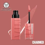 Maybelline Super Stay Vinyl Ink – ruj lichid nr. 100 Charmed