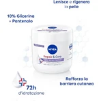 Nivea Repair &amp; Care - Crema corporal para piel sensible, 400 ml
