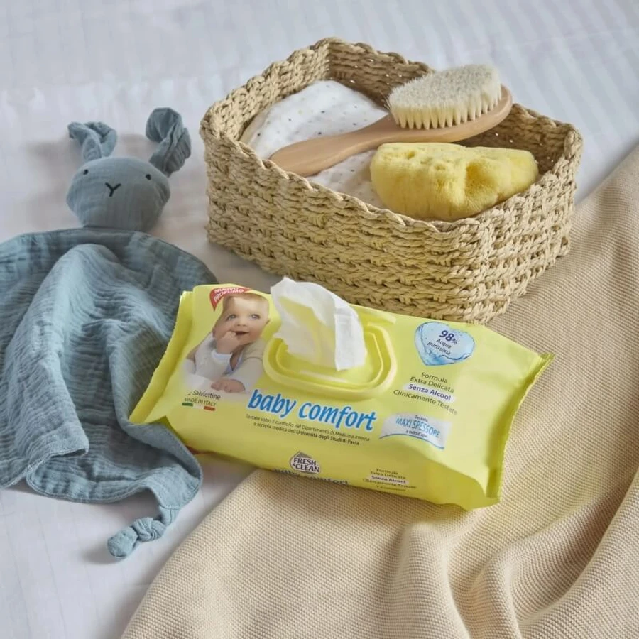 Fresh &amp; Clean para niños - 72 toallitas húmedas