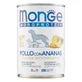 Poulet à la Monge et à l'ananas - Nourriture humide pour chien, 1 boîte (400 g)