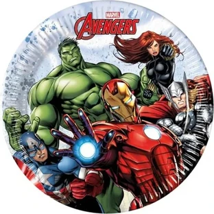 Procos Small Avengers-bord, set van 8 borden