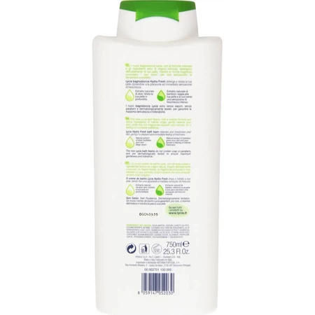 Lycia Hydra Fresh - Douchegel met aloë vera en bamboe-extract, 750 ml