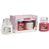 Yankee Candle Medium Scented Candle Box - Snow Globe Wonderland + Peppermint Pinwheels