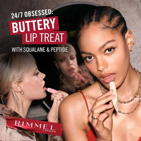 Rimmel Oh My Gloss Butter Me Up - Baume à lèvres hydratant n° 01 Milk Delight