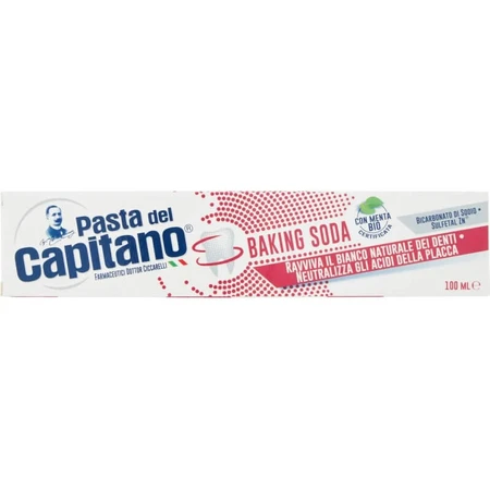 Captain's Zahnpasta mit Backpulver – 100 ml